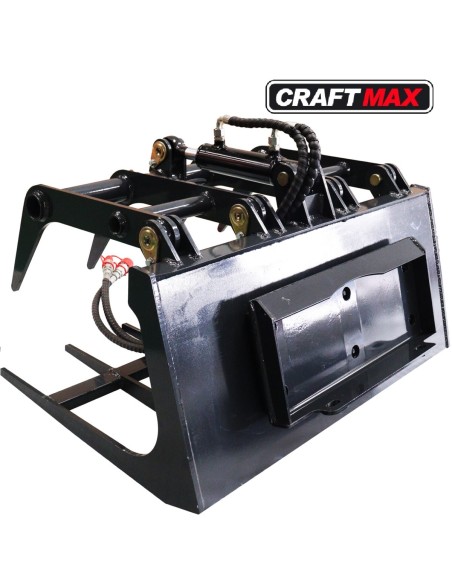 Holzgreifzange-fuer-Mini-Kompaktlader-und-Multilader-Tragfaehigkeit-300kg-schnell-werkzeuglos-zu-montieren-3