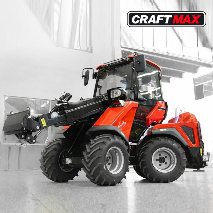 CRAFTMAX-Teleskopradlader-1200kg-Hubkraft-Kabine-18.2Kw25PS-Kubota-Dieselmotor-Euro5-Allrad-hydrostatischer-Fahrantrieb-mit-Anha
