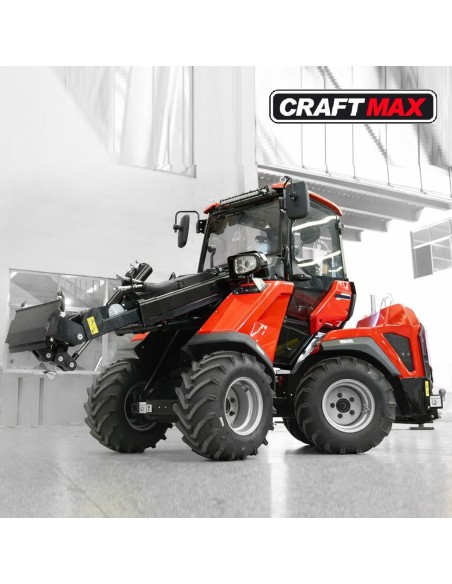 CRAFTMAX-Teleskopradlader-1200kg-Hubkraft-Kabine-18.2Kw25PS-Kubota-Dieselmotor-Euro5-Allrad-hydrostatischer-Fahrantrieb-mit-Anha