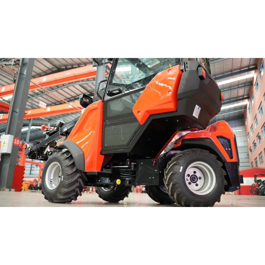 CRAFTMAX-Radlader-Teleskoplader-Kabine-18.2Kw25PS-Kubota-Dieselmotor-Euro5-Allrad-hydrostatischer-Fahrantrieb-1200-kg-Nennlast-7