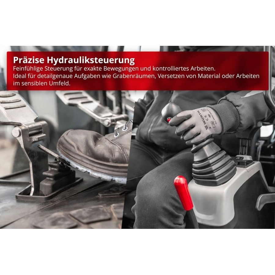 Kompaktbagger-3700-Diamantline-18.2KW25PS-Yanmar-Diesel-Euro5-Raupenkette-Fahrerkabine-Joystick-schwenkbarer-Baggerarm-3105mm-Gr