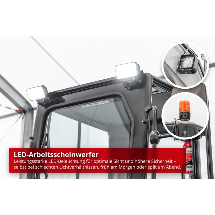 Kompaktbagger-3700-Diamantline-18.2KW25PS-Yanmar-Diesel-Euro5-Raupenkette-Fahrerkabine-Joystick-schwenkbarer-Baggerarm-3105mm-Gr
