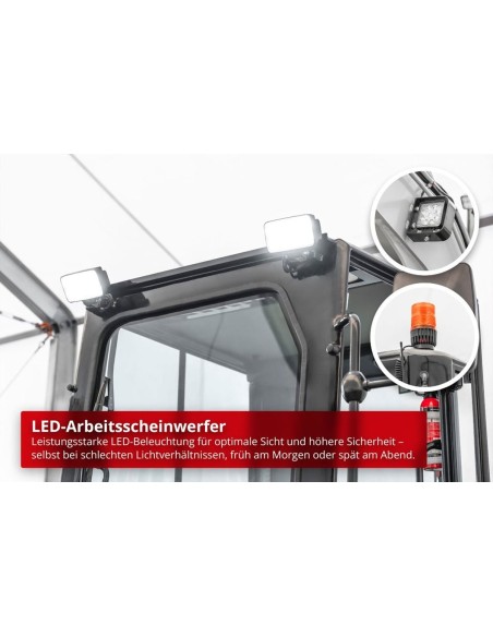 Kompaktbagger-3700-Diamantline-18.2KW25PS-Yanmar-Diesel-Euro5-Raupenkette-Fahrerkabine-Joystick-schwenkbarer-Baggerarm-3105mm-Gr