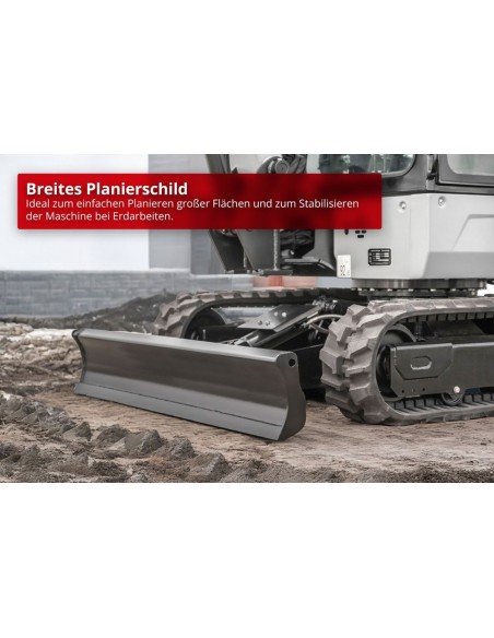 Kompaktbagger-3700-Diamantline-18.2KW25PS-Yanmar-Diesel-Euro5-Raupenkette-Fahrerkabine-Joystick-schwenkbarer-Baggerarm-3105mm-Gr