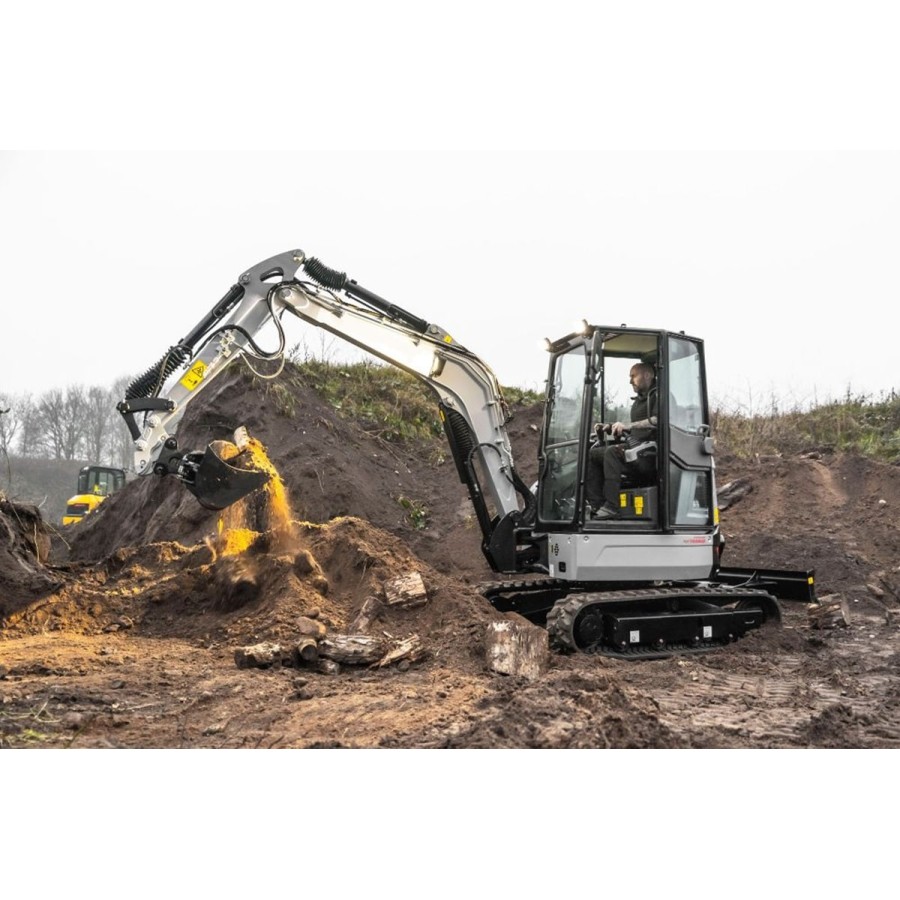 Kompaktbagger-3700kg-18.2-Kw-25-PS-Yanmar-Diesel-Euro-5-Raupenkette-Fahrerkabine-Joystick-schwenkbarer-Baggerarm-8