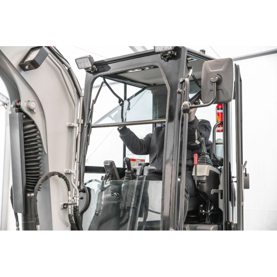 Kompaktbagger-3700kg-18.2-Kw-25-PS-Yanmar-Diesel-Euro-5-Raupenkette-Fahrerkabine-Joystick-schwenkbarer-Baggerarm-10