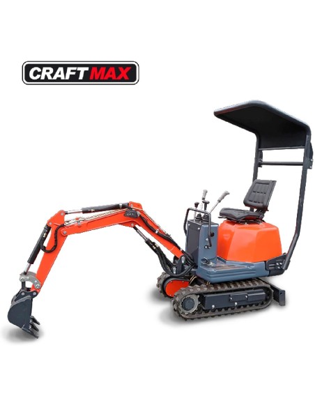 Micro-Bagger-600Professional-Kettenraupe-44Kw6PS-Yanmar-Diesel-Knickmatik-schwenkbarer-Baggerarm-Joystick-Sonnendach-1288mm-Grab