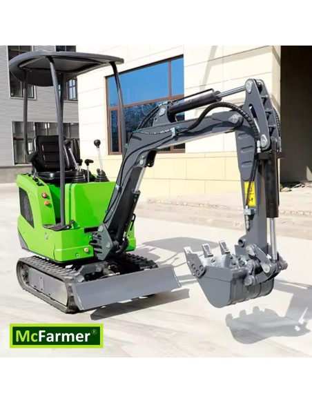 McFARMER-Elektro-Minibagger-1100kg-1580mm-Grabtiefe-6h-Arbeitszeit-48V-200Ah-1