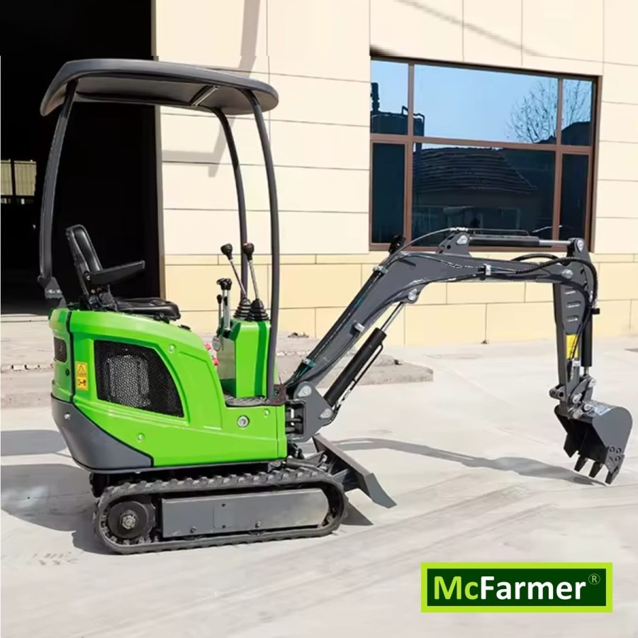 McFARMER-Elektro-Minibagger-1100kg-1580mm-Grabtiefe-6h-Arbeitszeit-48V-200Ah-2