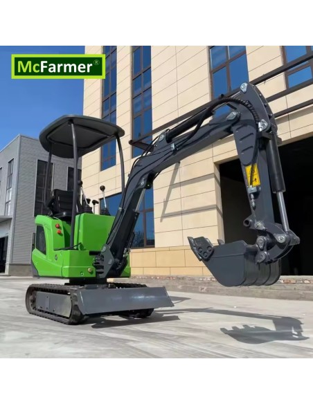 McFARMER-Elektro-Minibagger-1100kg-1580mm-Grabtiefe-6h-Arbeitszeit-48V-200Ah-3
