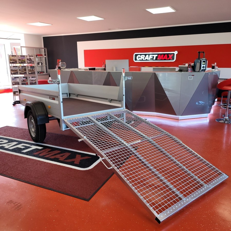 CRAFTMAX-KLAPPFIX-Kastenanhaenger-750Kg-ALU-Bordwaende-Stahlgitterheckklappe-2
