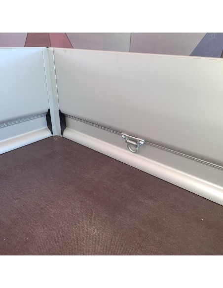 CRAFTMAX-KLAPPFIX-Kastenanhaenger-750Kg-ALU-Bordwaende-Stahlgitterheckklappe-6