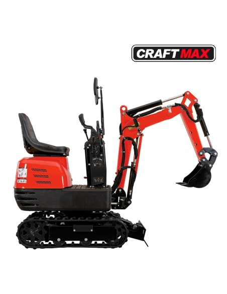 CRAFTMAX®-Micro-Bagger-563-Kettenraupe-65-kw-85-PS-Benzin-Knickmatik-schwenkbarer-Baggerarm-inklusive-Schaufel-1